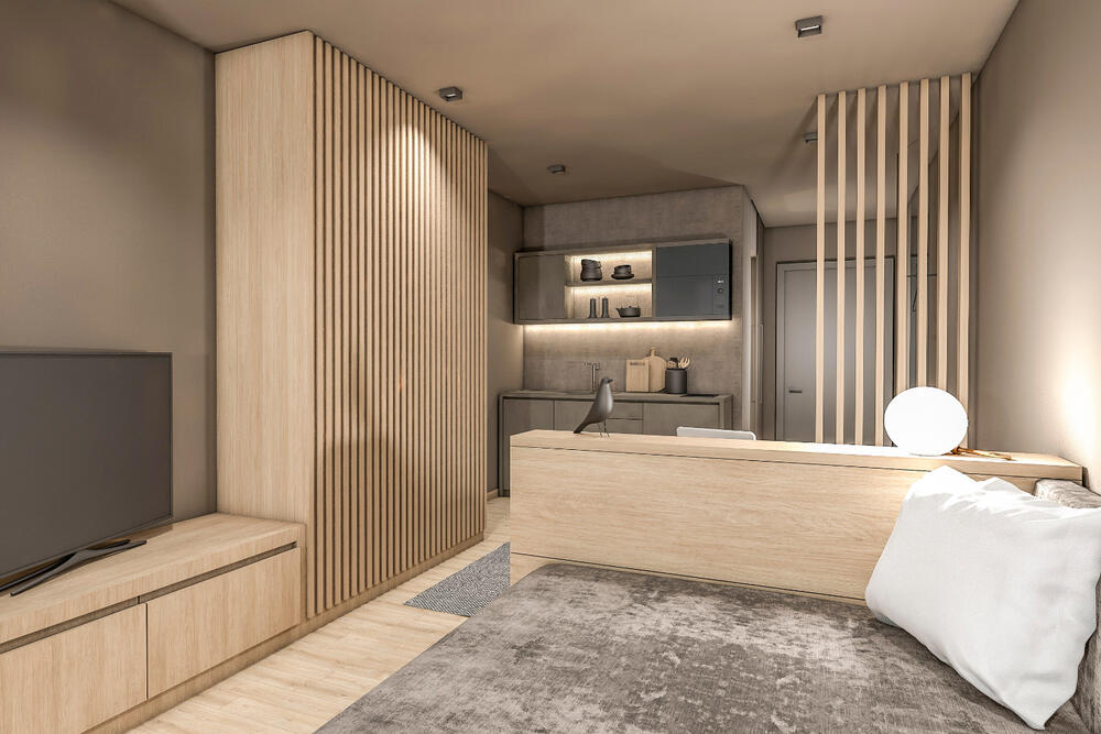 geplan design kanso apartment
